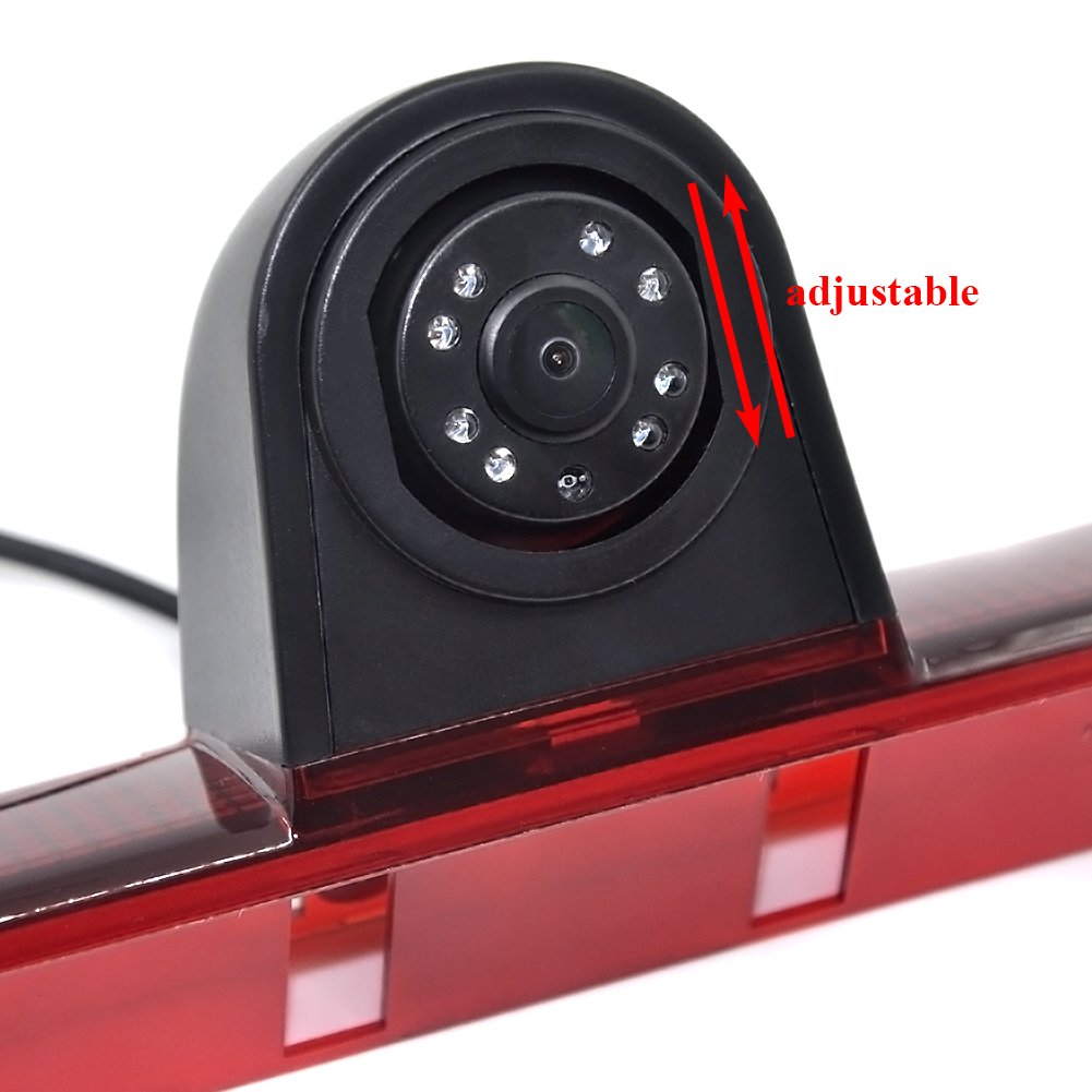 Caméra De Recul Pour Feu Stop Surélevé - Vision Nocturne IR, Angle 140°, étanche IP67 - Pour Mercedes Sprinter, VUL