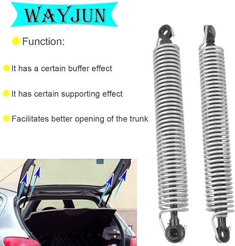 Miniatura 3 de WayJun Kit de resorte de tensión para tapa trasera del maletero compatible con modelos BMW Select - 2011-2016 Serie 5 528i 535i 535d 550i xDrive M5