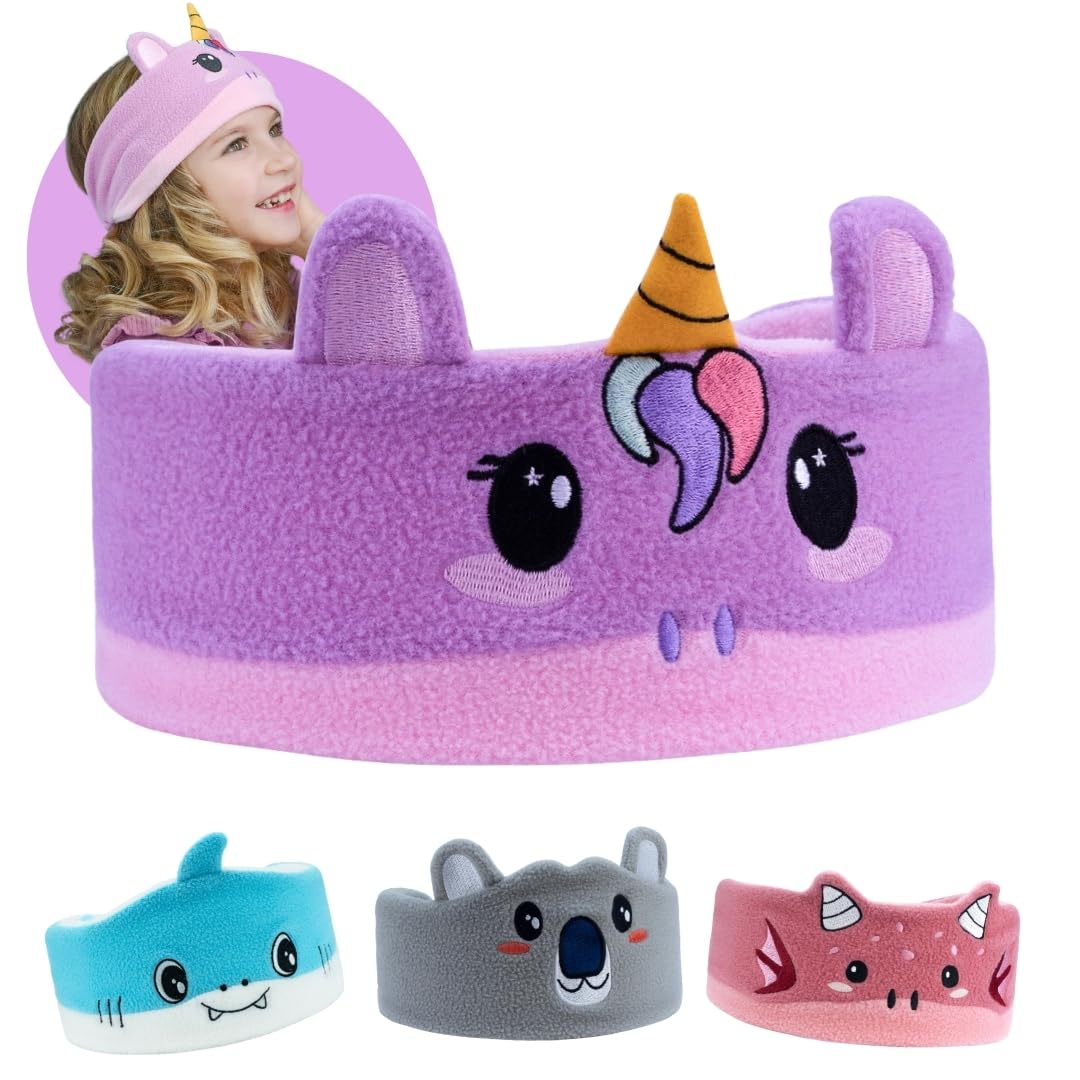 Bandou - Original Toddler & Kids Headphones - Bluetooth Wireless & Wired Headband - Comfortable Fit - Safe Volume Limited - Adjustable for Travel,