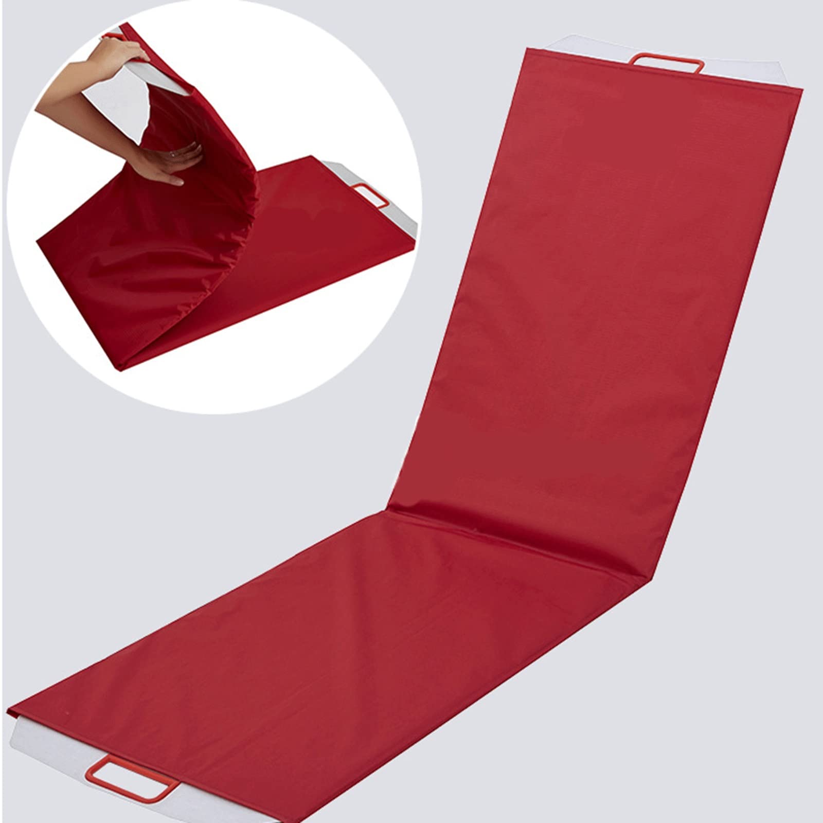 Tabla De Transferencia Plegable, Transferencia De Cama Y Tabla Deslizante para Personas Mayores, Plataforma De Transporte Engrosada Segura Move Assist con 2 Asas (Color : C)