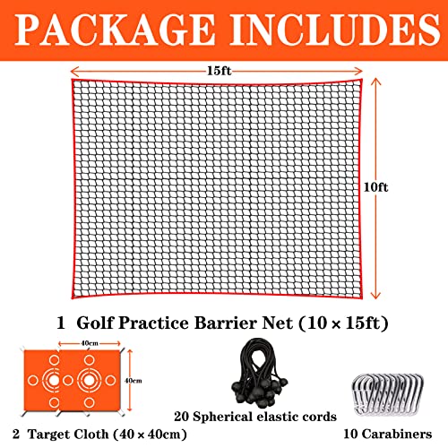 Red-de-Golf-Entrenamiento-Practica-Interior-Exterior-10×10-ft-10×15-ft-10×20-ft-para-Hockey-Beisbol-Voleibol