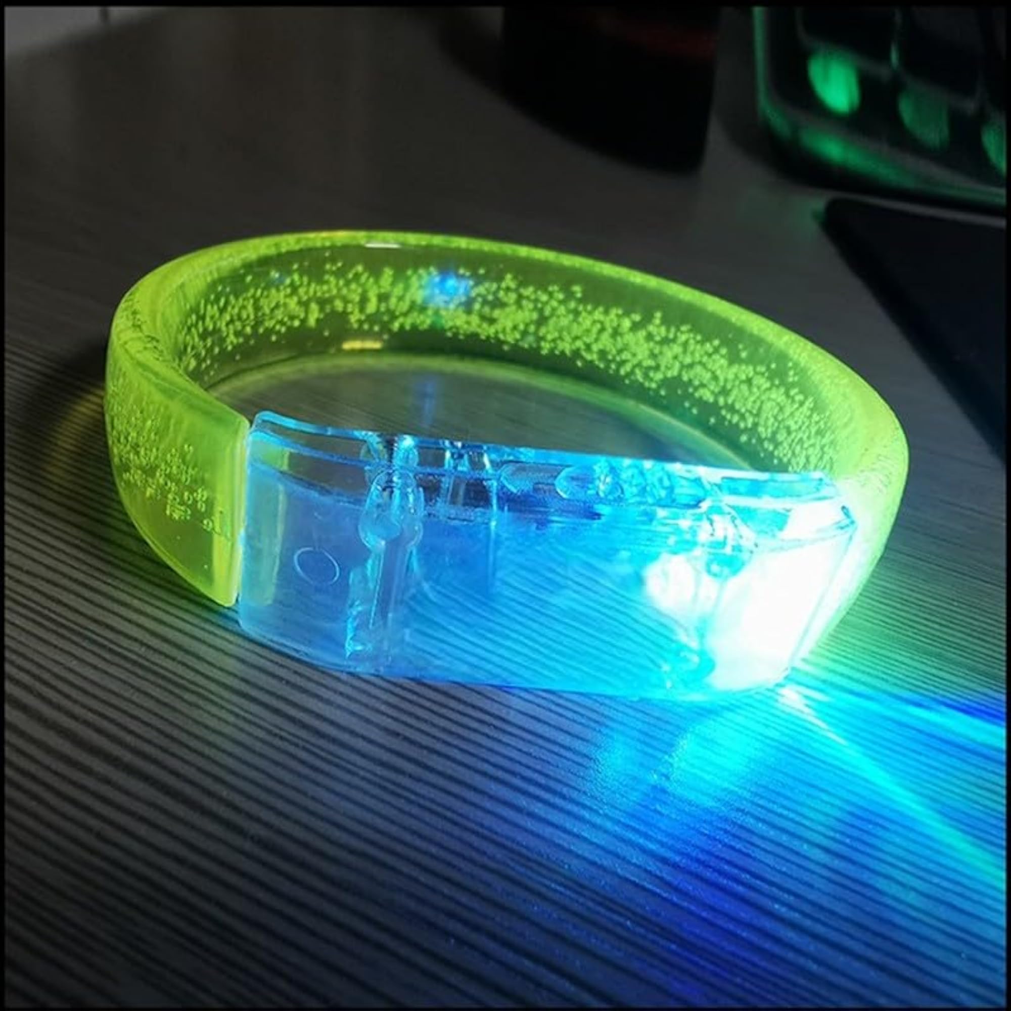 Acrylic LED Flashing Bracelets Glow Bar Concert Cheering Props
