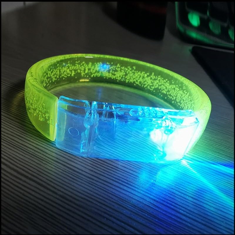 Acrylic LED Flashing Bracelets Glow Bar Concert Cheering Props