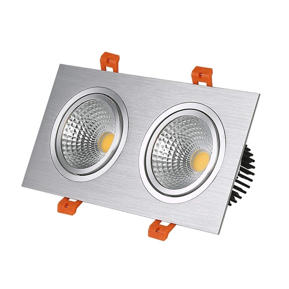 Faux-plafond bas ? Installez ce downlight LED ultra-mince 20W anti-glare