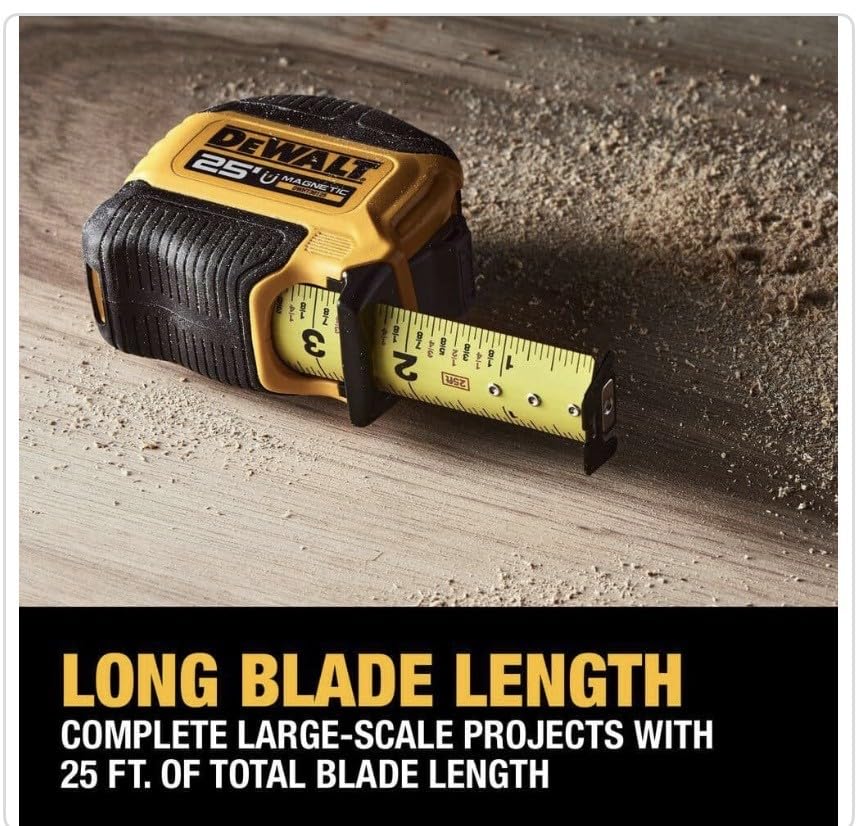 DEWALT 25 ft. Magnetic Tape Measure (2-Pack)
