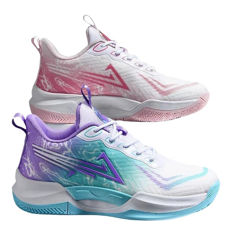 Buty do koszykówki unisex, antypoślizgowe, odporne na zużycie, amortyzujące, oddychające, młodzieżowe sportowe buty treningowe Buty spacerowe
