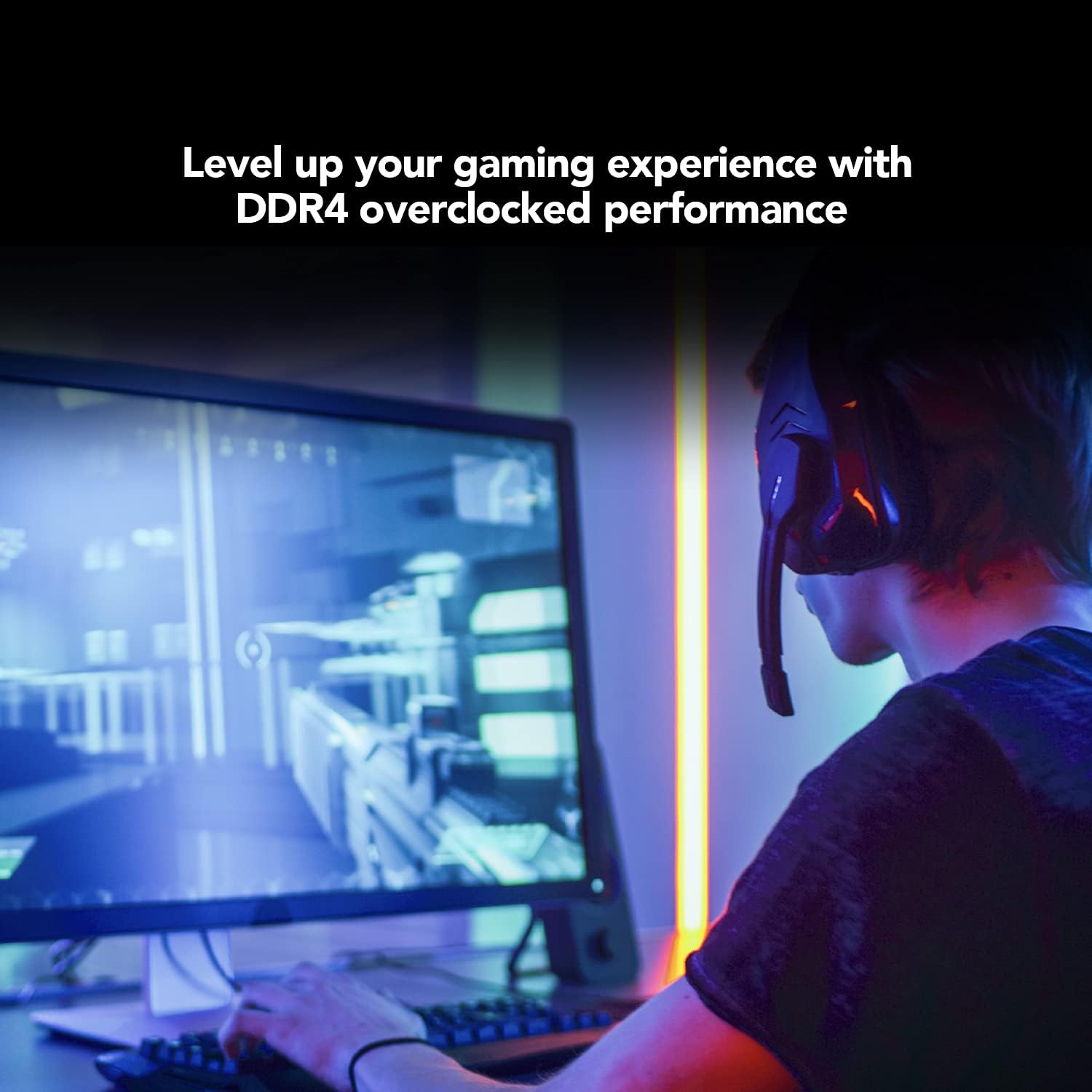 Lexar Hades RGB 16GB (2x8GB) DDR4 RAM 3600MHz CL18 Desktop Memory LD4BU008G-R3600UDLH 16GB Kit (2x8GB)