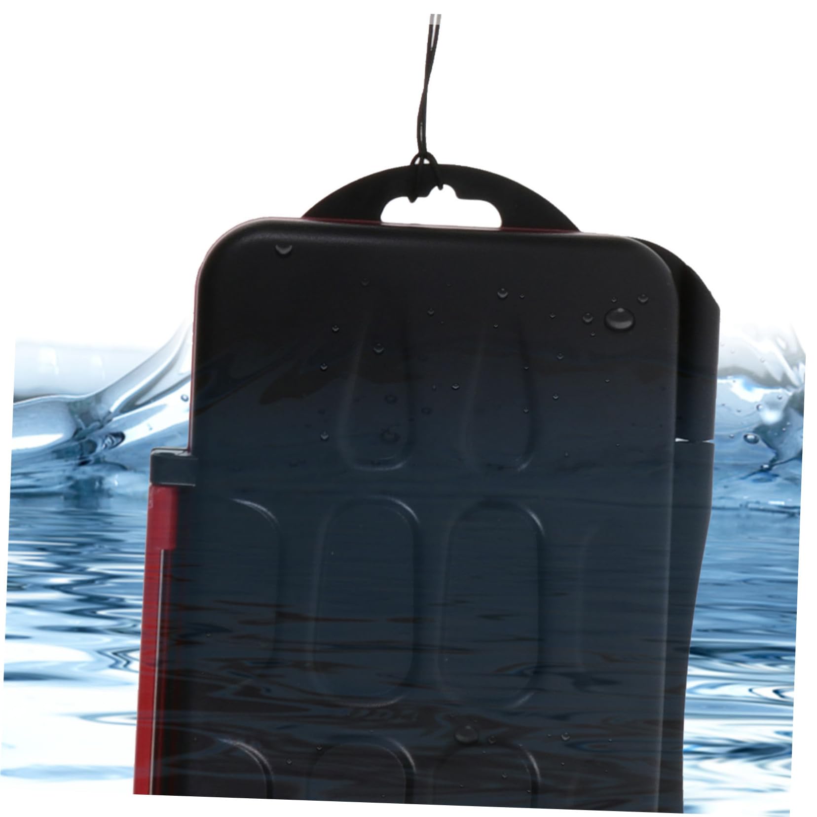 Happyyami Micro Card Storage Box 12 Slots Case for Camera Phone Memory Cards Waterproof Shockproof Mini Case Compact Lightweight Portable Data Container