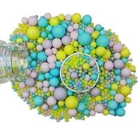 Vista 18 de Homankit Confeti de Azúcar Comestible en Forma de Perlas Plateadas 120G/ 4.23 Onzas, para Hornear, Decoración de Pasteles, Cupcakes, Galletas