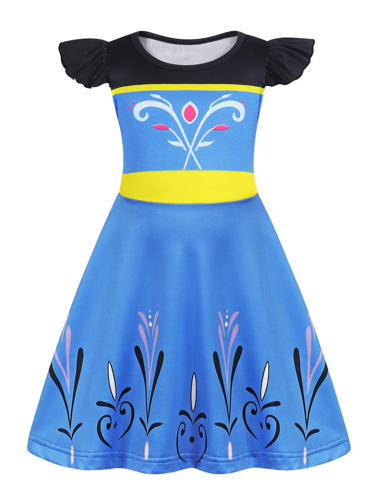 AmzBarley Princess Dress Up for Girls Halloween Costume Kids Toddler Birthday Gifts 1-10 Years — view 11