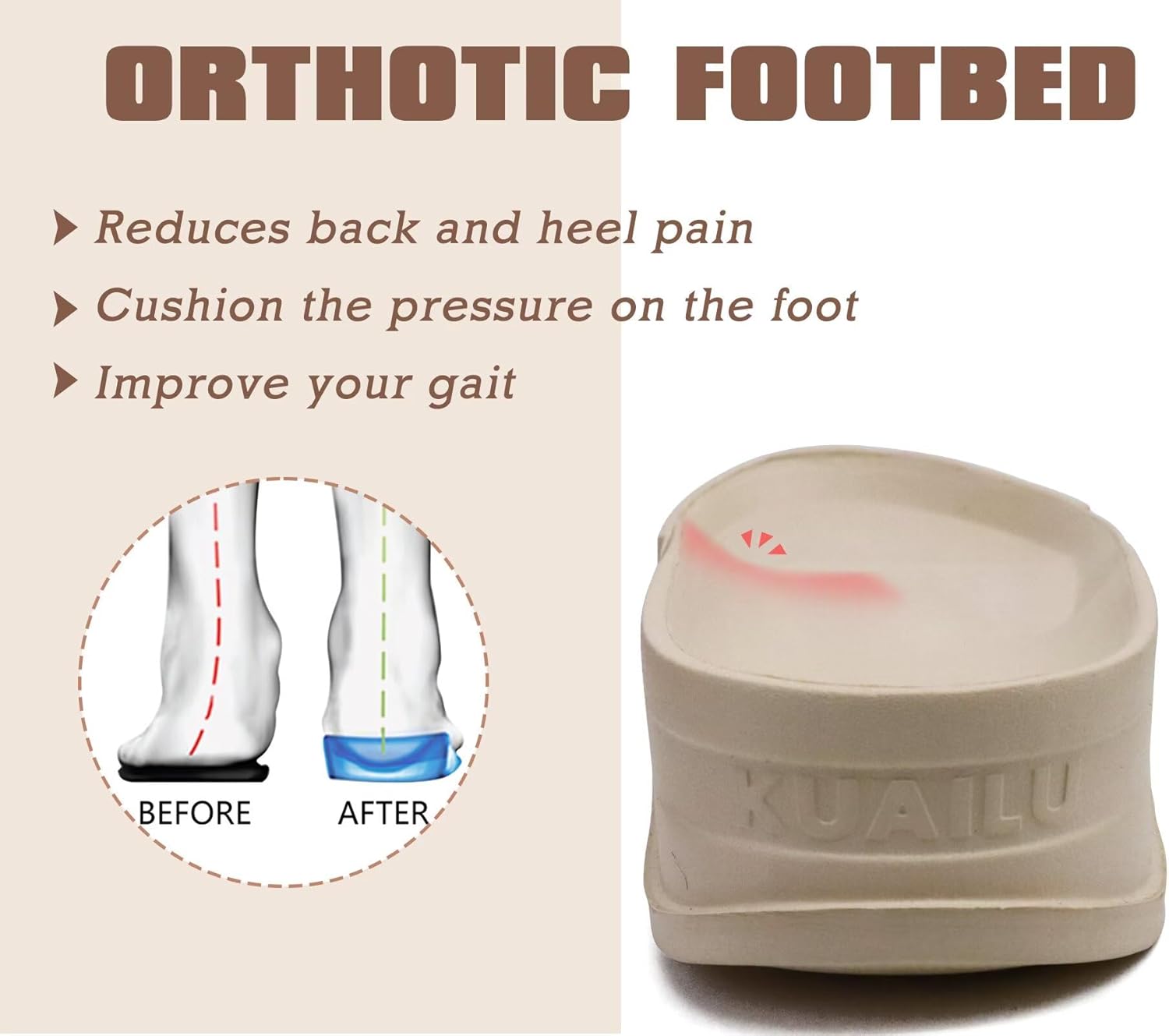 KuaiLu Womens Fuzzy Criss Cross Band Platform Slippers Arch Support Furry Faux Fur Ladies Open Toe Cozy Soft Plush Fleece Comfy House Shoes Sandals - Image 4