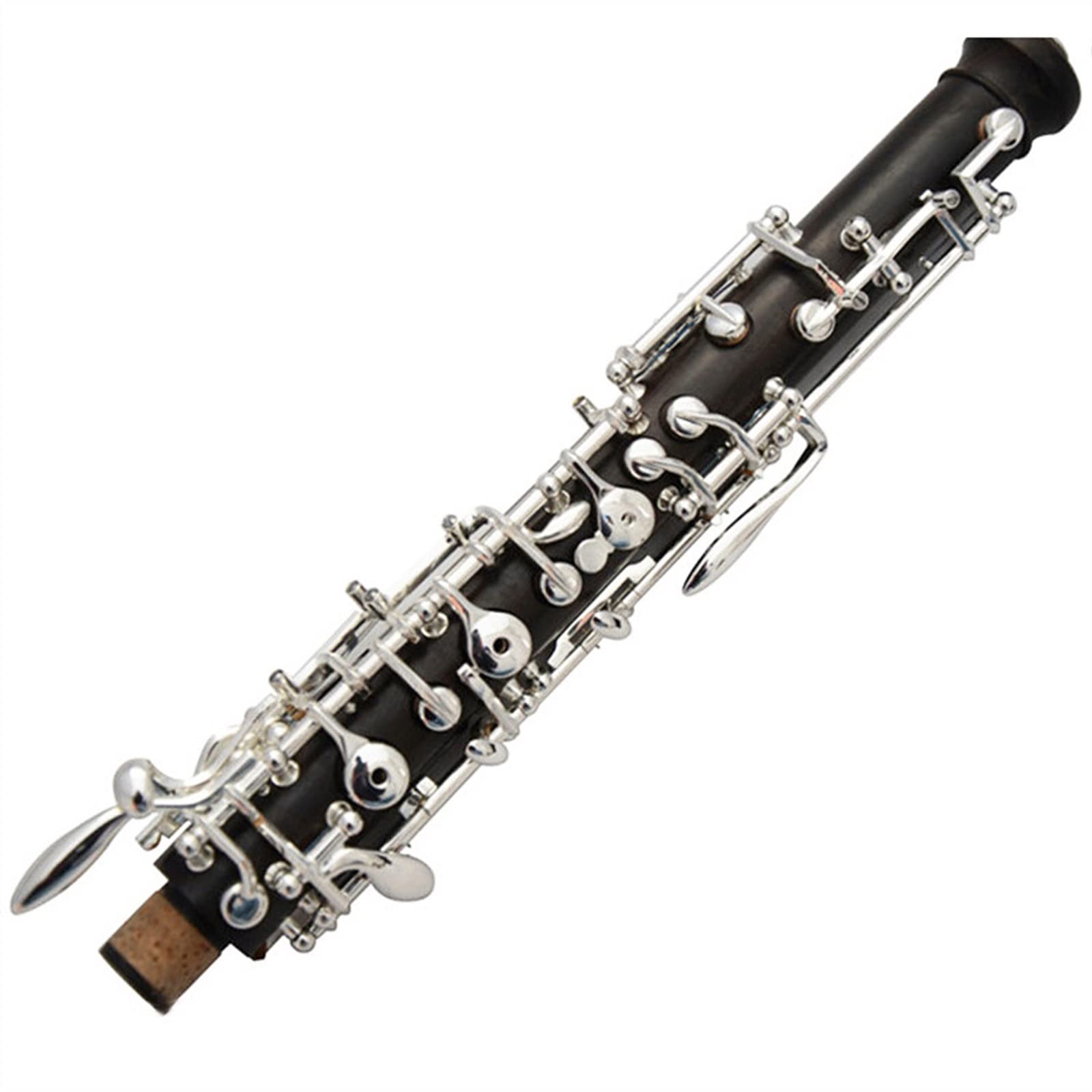 Oboe Strumento per Oboe in Legno Sintetico ABS Semiautomatico C Tune Oboe Chiave in Rame Oboe per Studenti