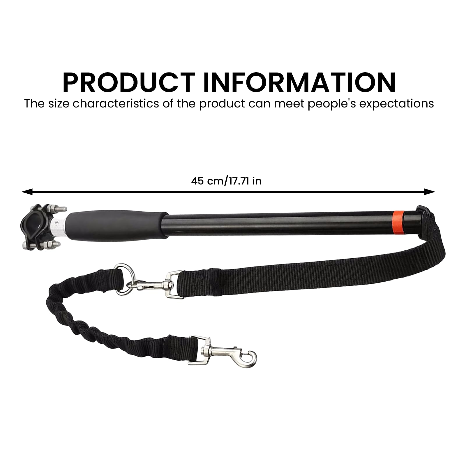 Afenau Fahrradleine Für Hunde - Elastische Hundeleine Mit Stoßdämpfung