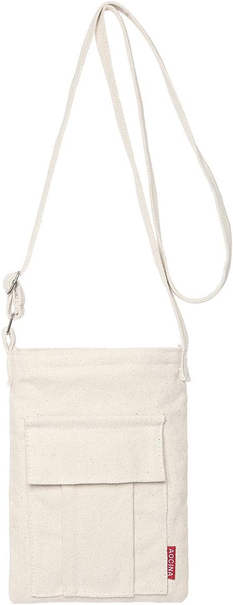 Small Crossbody Bags for Women Small Canvas Purses for Teen Girls Lightweight Mini Purse Bag