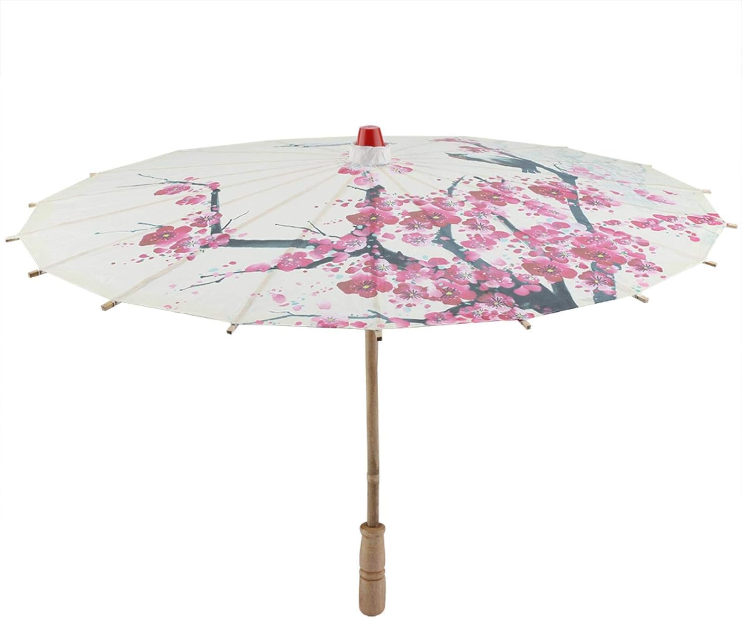 Oiled Paper Umbrella, Small Size Handmade Chinese Art Classical Dance Props Umbrella Plum Blossom DIY Paper Umbrellas - Image 9