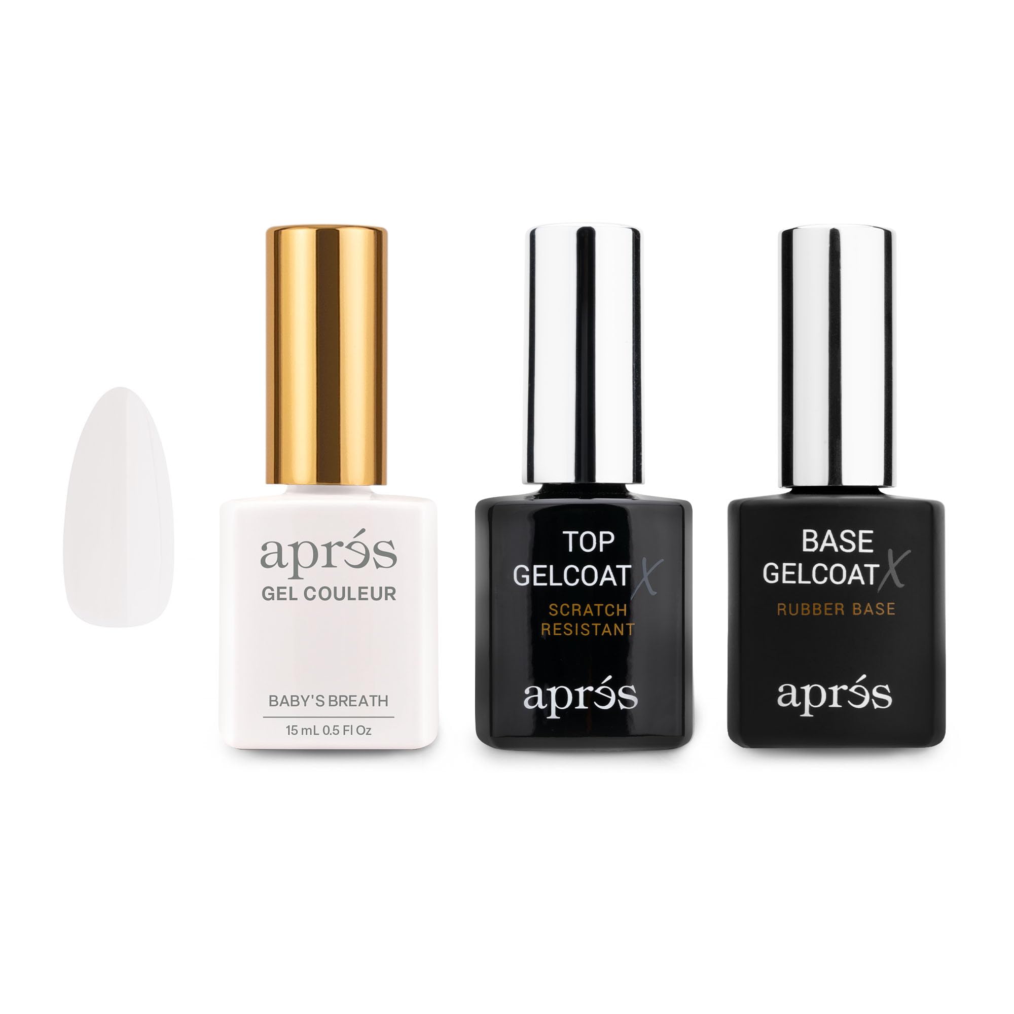 APRÉS Gel Couleur Trio Gel Nail Polish Set