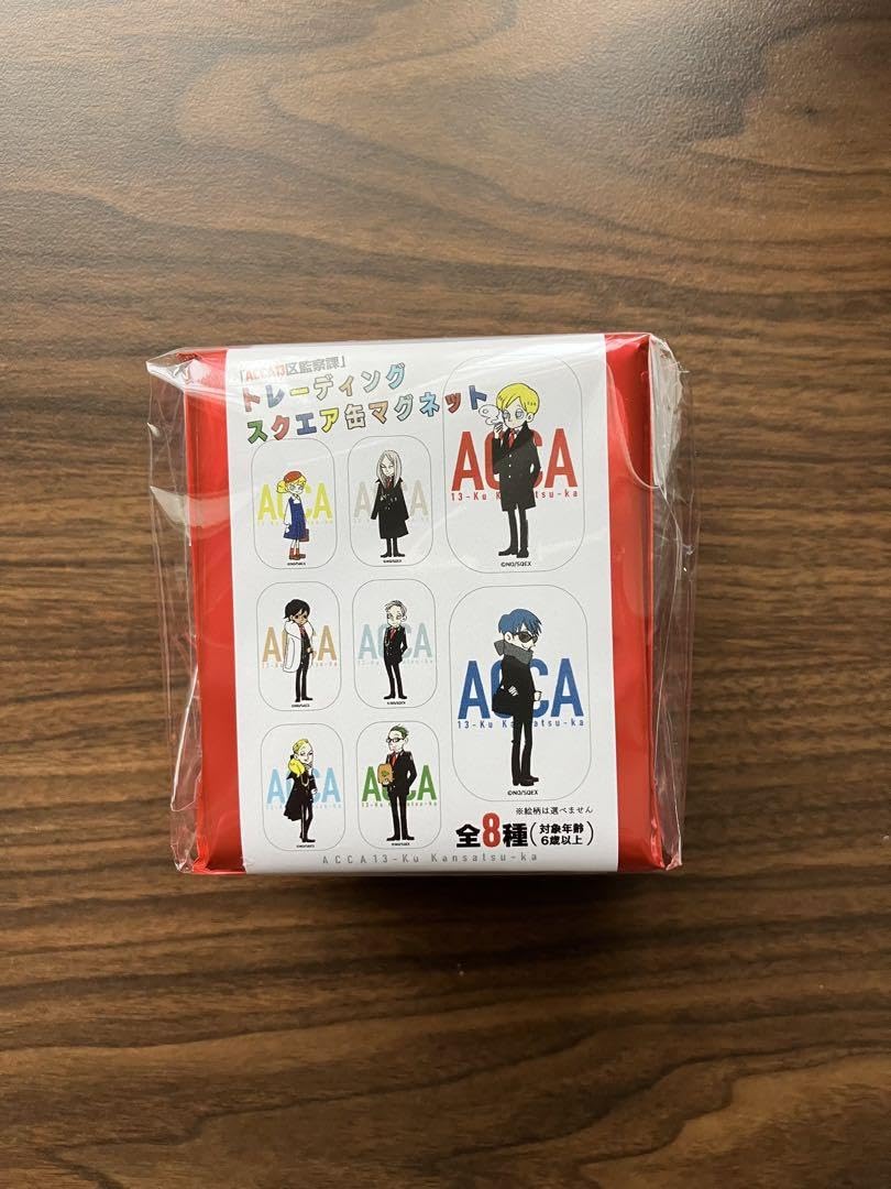 Amazon.co.jp: ACCA13区監察課 10周年 スクエア缶マグネット