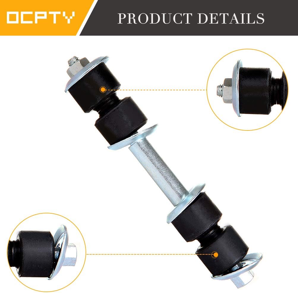 OCPTY - New 12-Piece fit for 1989-1995 for Toyota Pickup RWD - 2 Front Outer 2 Inner Tie Rod End 2 Upper 2 Lower Ball Joint 2 Sway Bar End Link 1 Idler Arm 1 Center Link