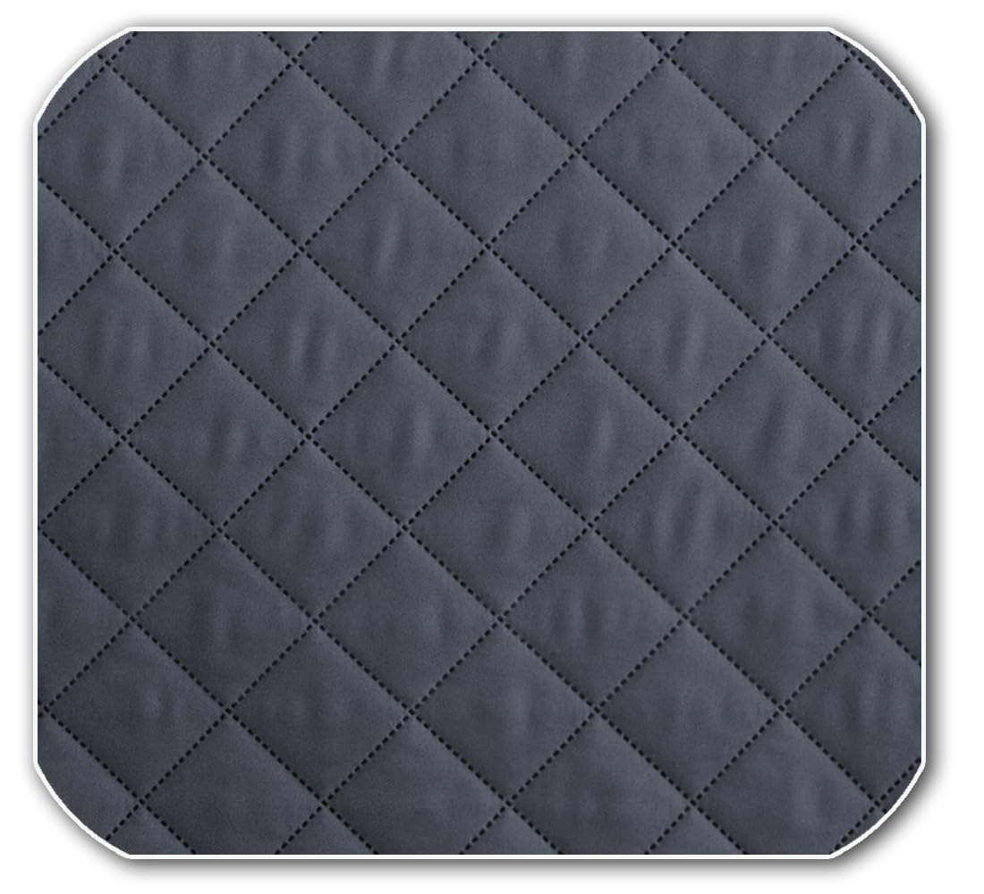 Milica Funda Acolchada Compatible con Sofa Cama Esquinero Friheten de IKEA | Protector Lavable y Elegante | Válido para Chaise Longue Izquierda o Derecha | Fabricado en España | Color: Gris