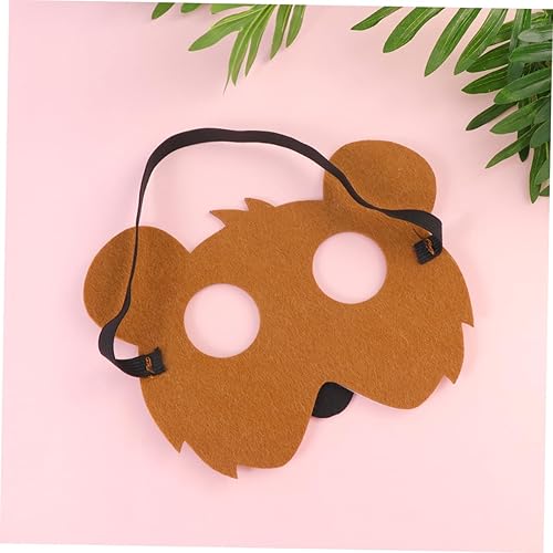 Miniatura 2 de Toyvian Máscaras de animales para niños, 12 unidades, máscaras de animales para niños, máscaras con forma de animal, accesorios de rendimiento para