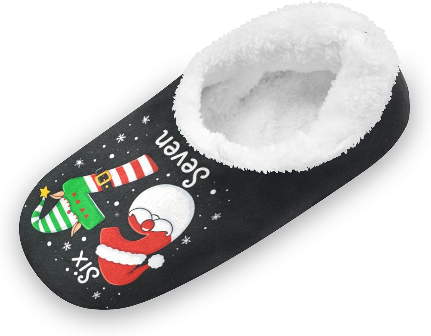 Boccsty 67 Funny Cat Six Seven Boys Girls House Slippers Kids Toddler Home Shoes Winter Indoor Shoe XS - Image 2