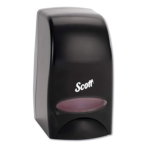 Scott - KCC92145 92145 Dispensador manual esencial para el cuidado de la piel, 1000 ml, negro