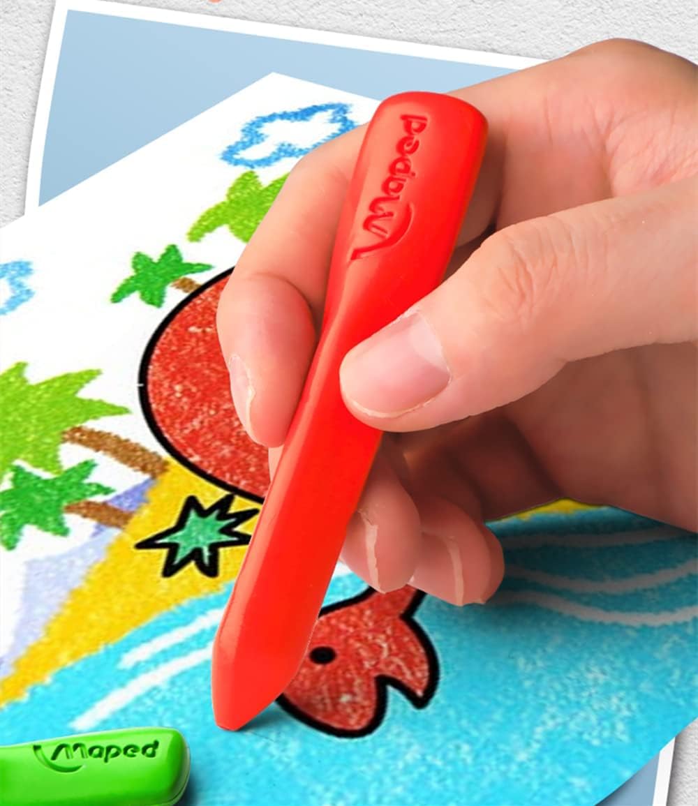 BBRATS Grip Crayon Set - Pack of 36 (Assorted)