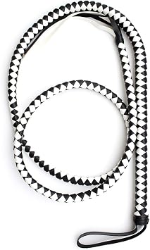 Faux Leather Horse Whip Long, Riding Whip Costume Accessory, Non Slip Bull Whip Equestrianism Whips for Outdoor Riding Racing Sports Equestrianism Tool Stage Performance Cosplay