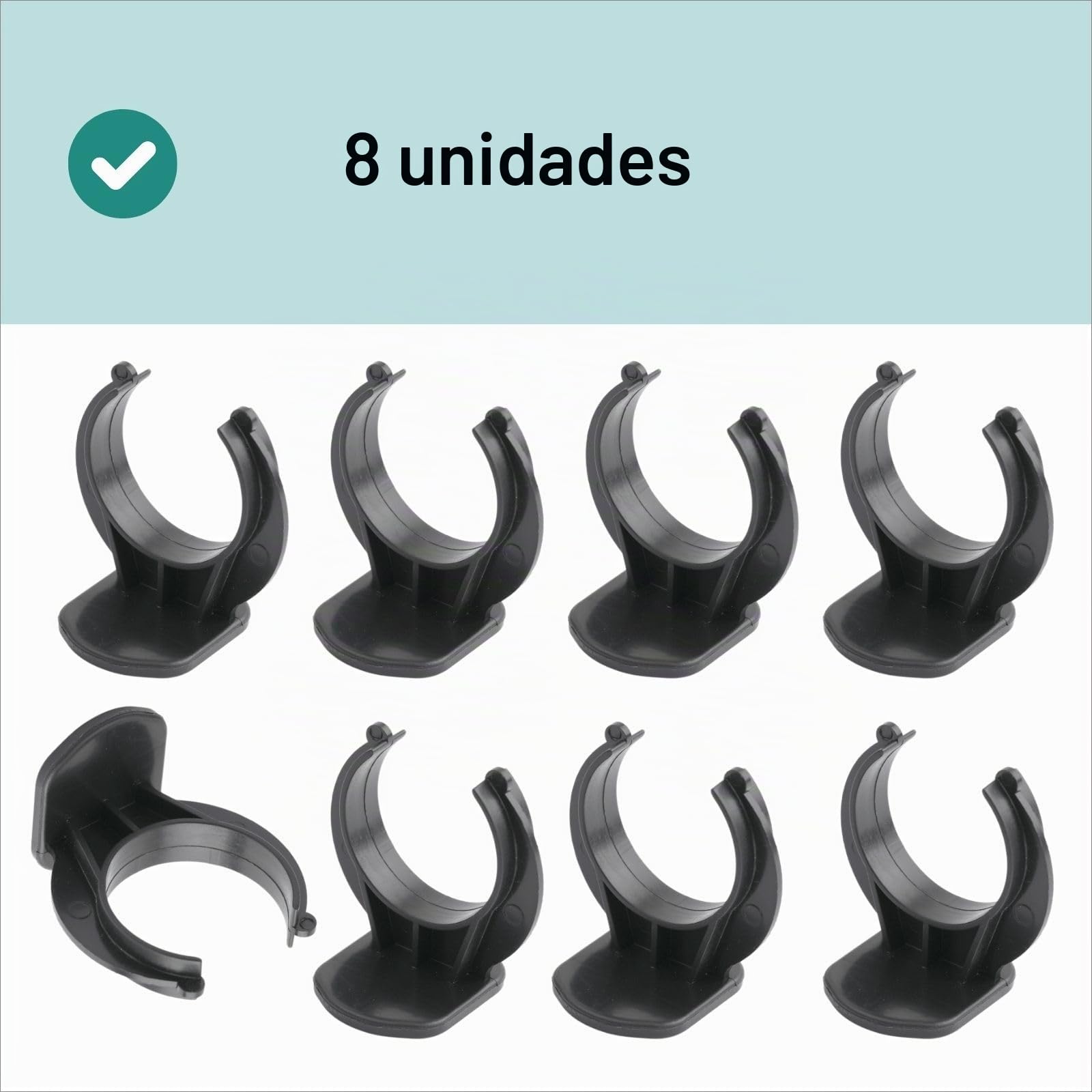Juego de 8 clips para zócalos IKEA SECTION METOD - Para fijación de cocina - 139995