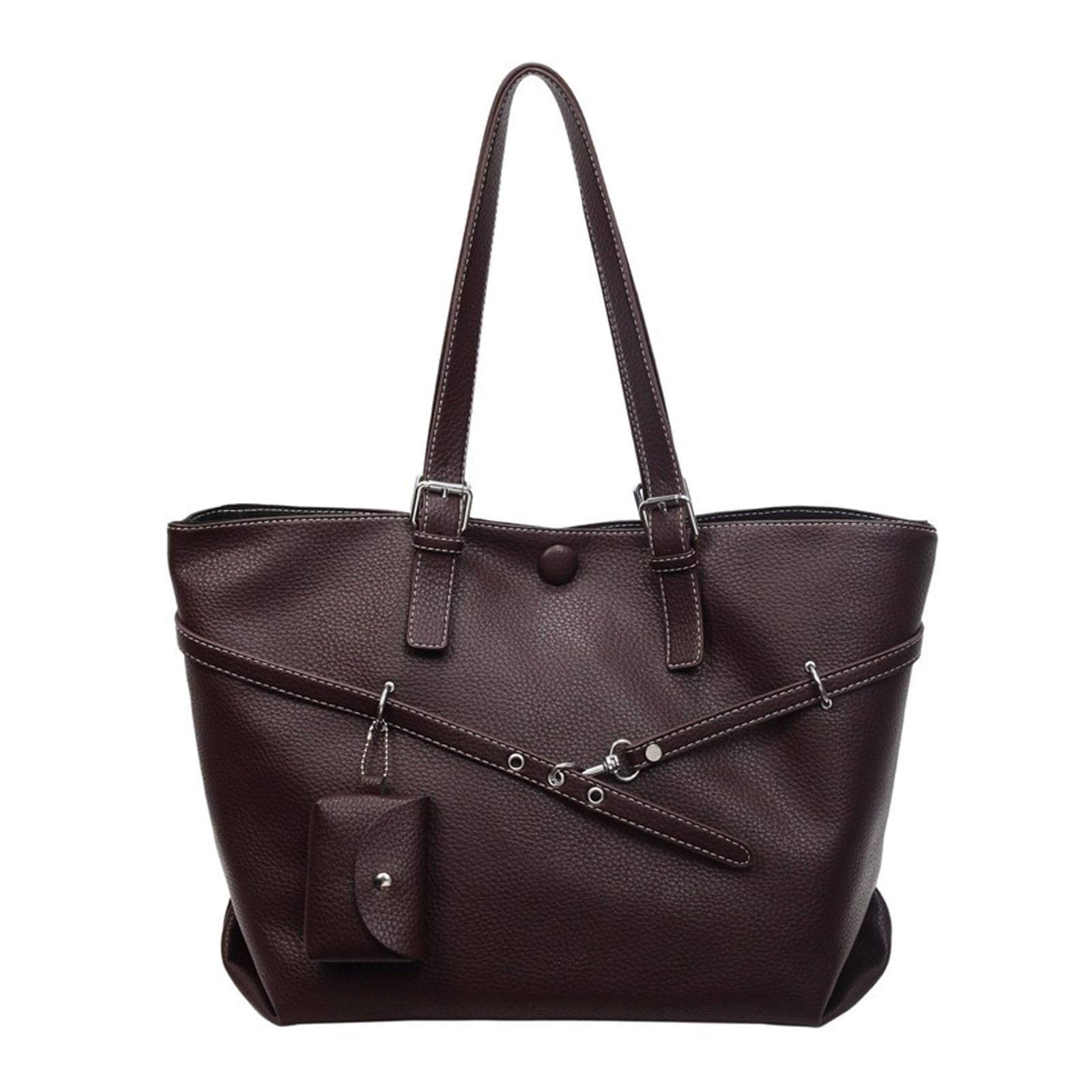 AINUOEY Donna Borse a Mano Borsa a Spalla Elegante Grandi Firmate Marca Tracolla Antifurto PU pelle 79319 1 pz