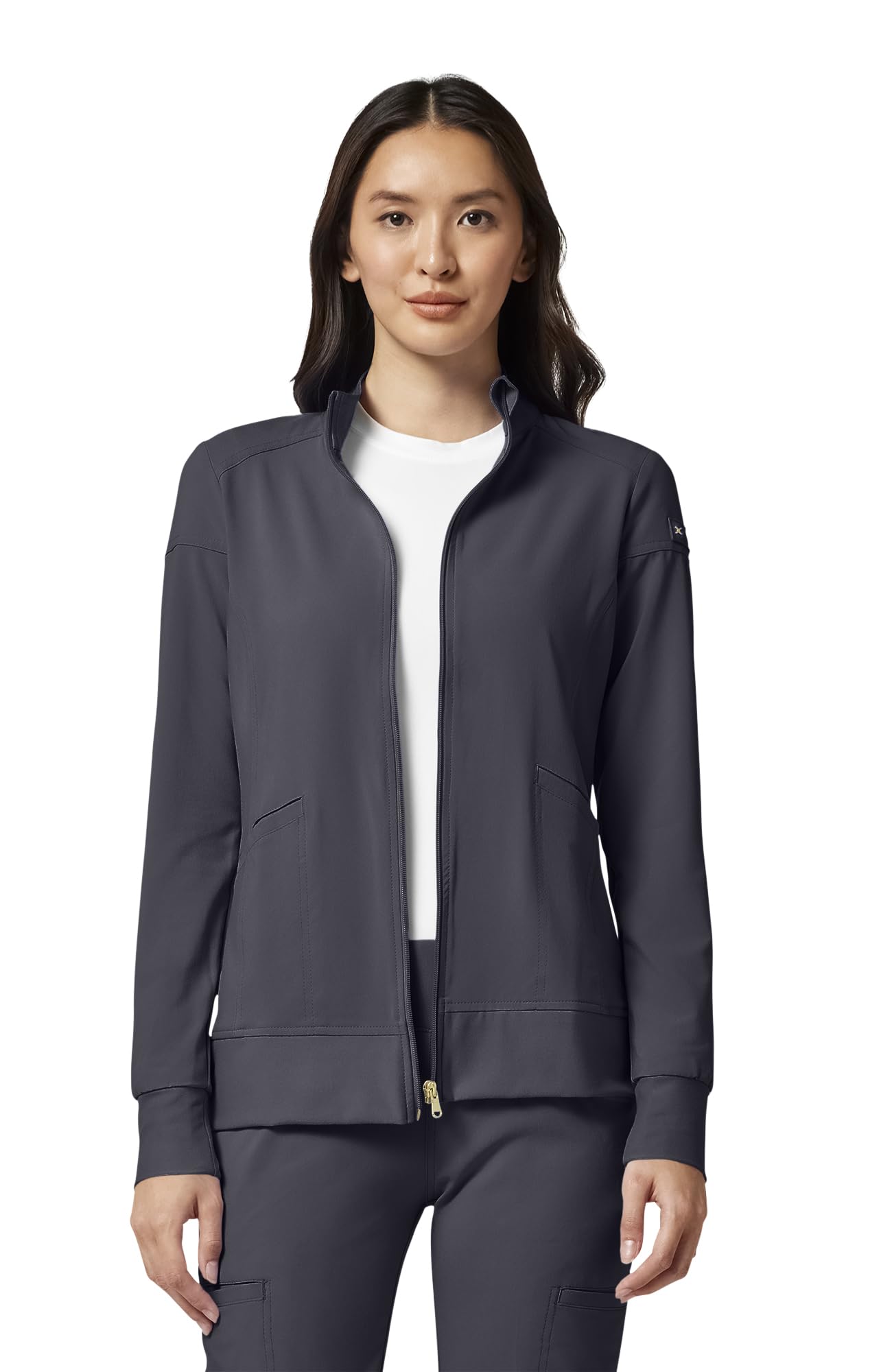 Cherokee Damen Iflex Zip Front Warm-up Jacket Medical Scrubs Jacke (1er Pack)