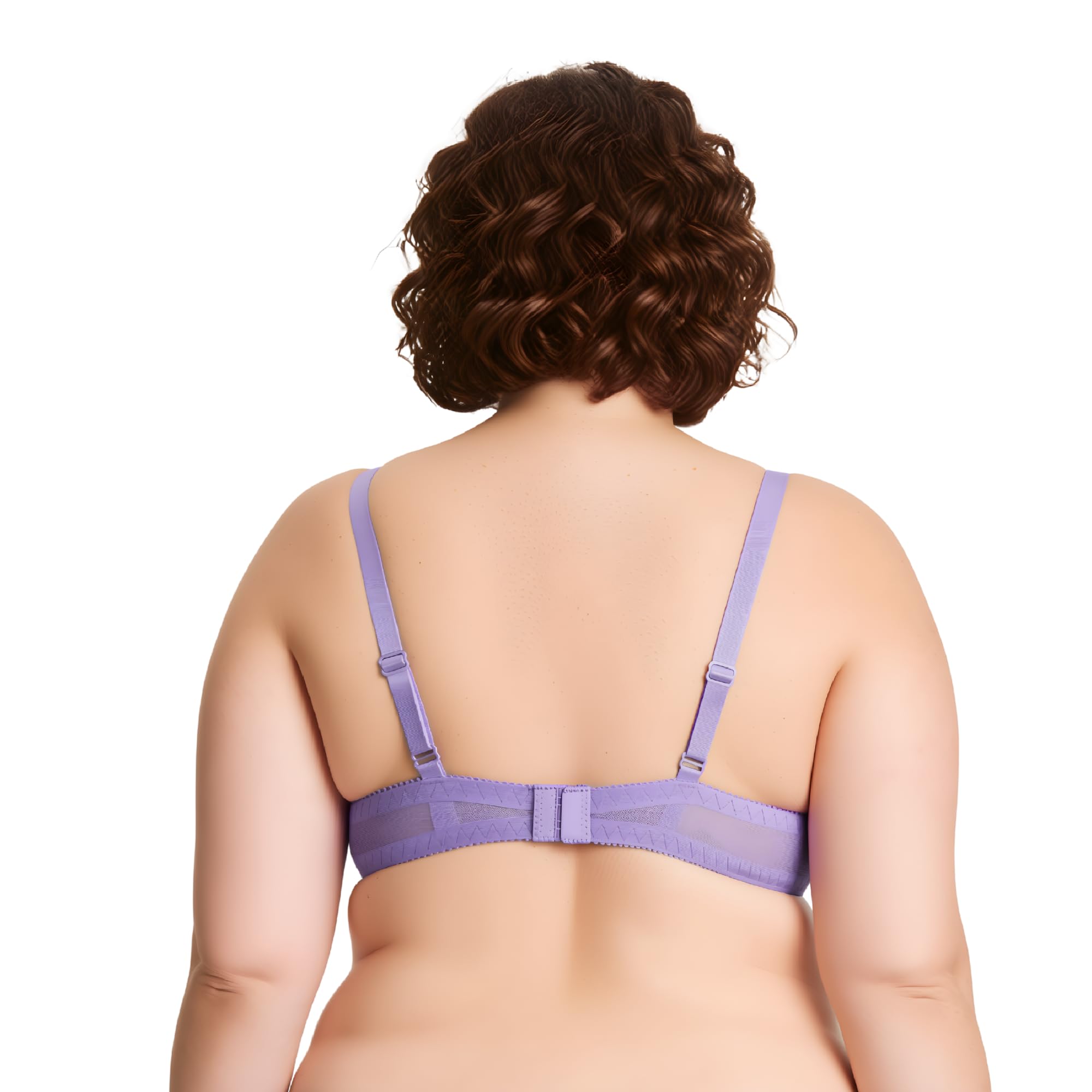Curve Muse Ligeramente Acolchado con Aros Sujetador-x2