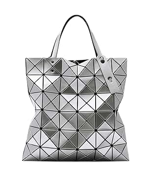 BAO BAOイッセイミヤケ ISSEY MIYAKE シルバー 肩がけ トート Amazon | (バオバオ イッセイミヤケ) BAOISSEYMIYAKE 6×6 トート