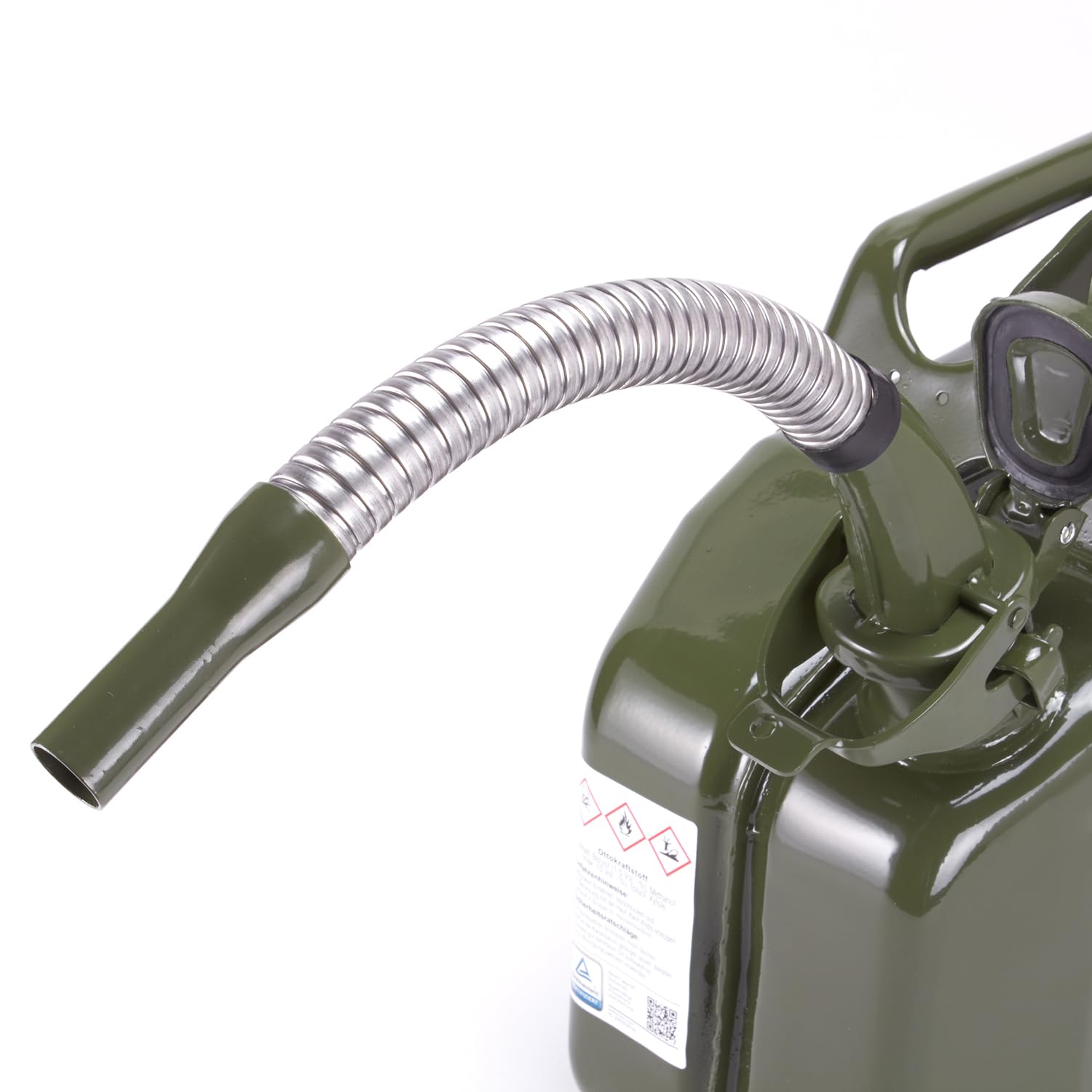 Beccuccio Per Tanica Benzina Universale - Con Ugello Flessibile, Antiperdita, Per Benzina E Diesel - Foto 6