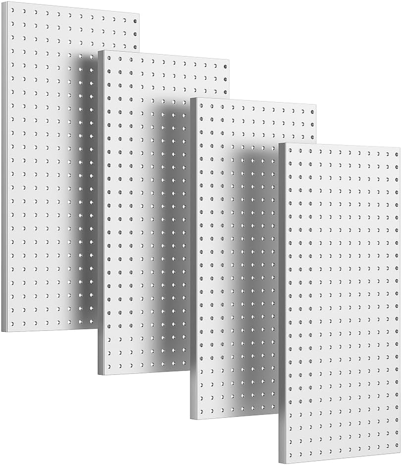 Ultrawall Metal Pegboard Wall Panel Pegboard for Garage Tool Storage 4 Pcs