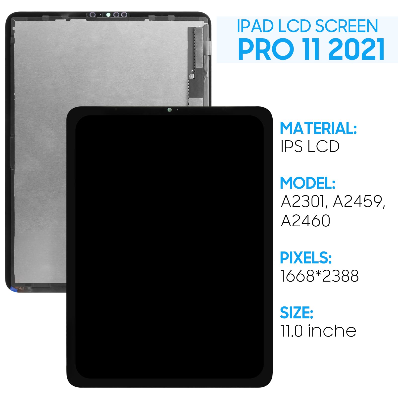 Amazon.com: Screen Replacement for iPad Pro 11 3rd Gen A2301