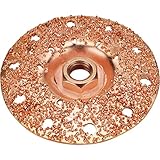 Tire Grinding Disc, 4-Inch: Carbide Discs for 4 to 4.5' Grinders, 5/8'-11 Threaded Center, Enhances Tire Performance, Ideal for Refreshing Used Tires, Also Available in 7' Size