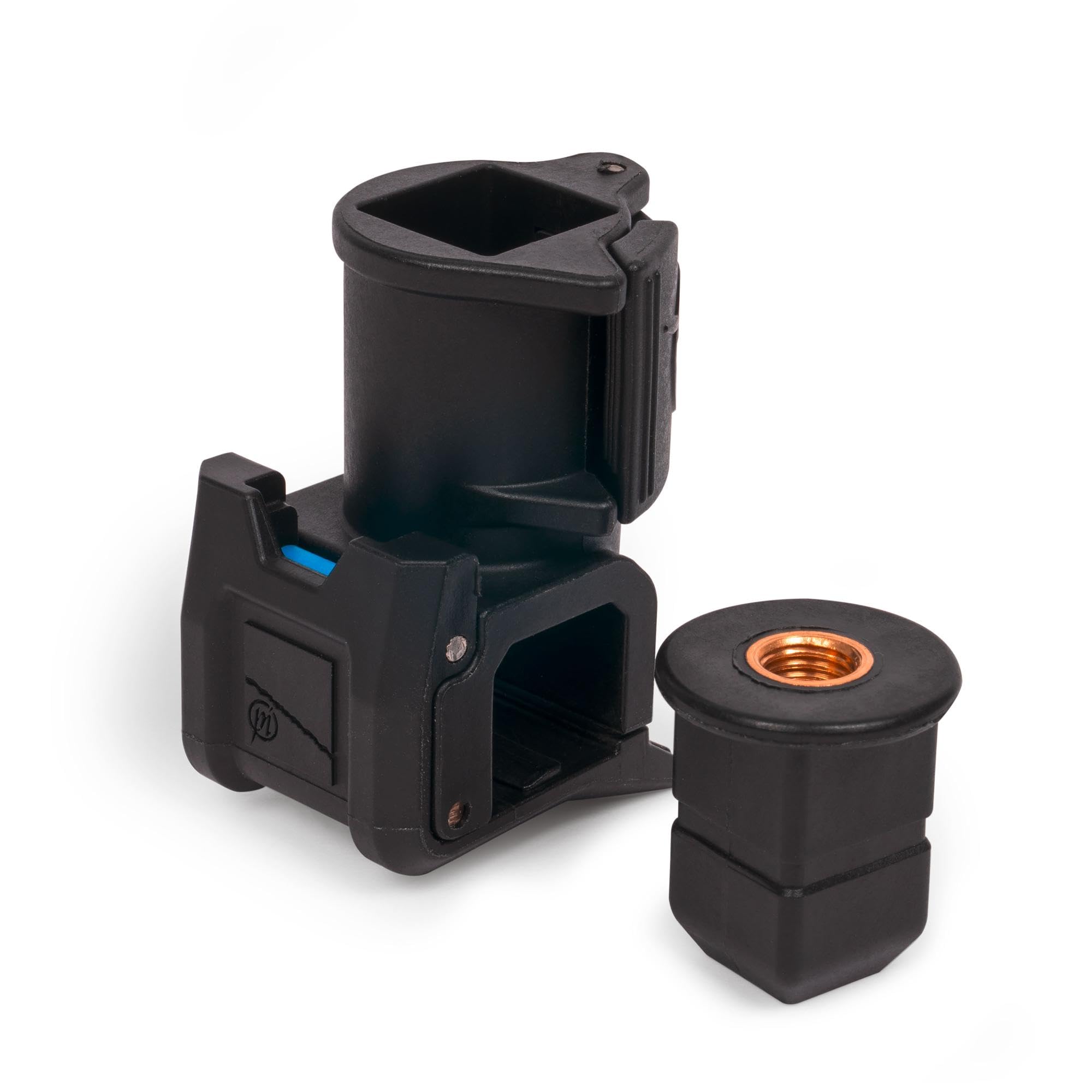 Preston Innovations Ventalite Side Tray QR Adaptor | for Ventalite Side Trays | Snap Lok System | Connects Accessories with Ease and Accuracy to the Tray Outer Edge | Code P0110123