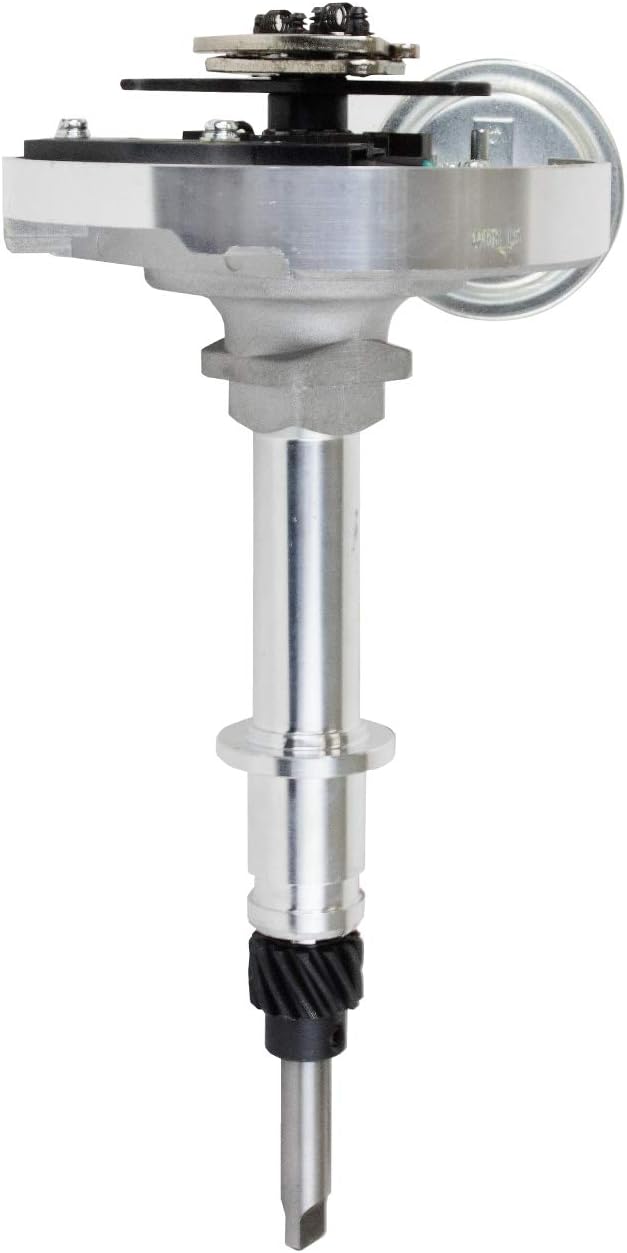 Top Street Performance JM6523BK HEI Distributor with Black OEM Cap (65K Volt Coil)