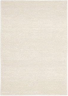 SAFAVIEH Natura Collection Accent Rug - 4' x 6', Ivory, Handmade Wool, Ideal for High Traffic Areas in Entryway, Living Ro...