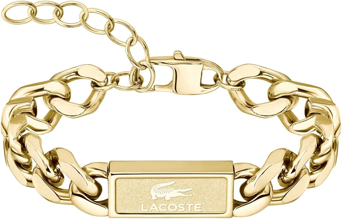 Backhand Collection - Chain Bracelet for Men - Stainless Steel Jewelry - Adjustable Band - Modern Design, Fashion Accessory - Gift for Him