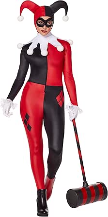 Amazon.com: Spirit Halloween DC Villains Adult Harley Quinn Catsuit