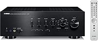 Vista 6 de Yamaha Audio A-S301BL Amplificador estéreo integrado de sonido natural (negro)
