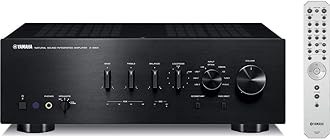 A-S801BL Natural Sound Integrated Stereo Amplifier (Black)