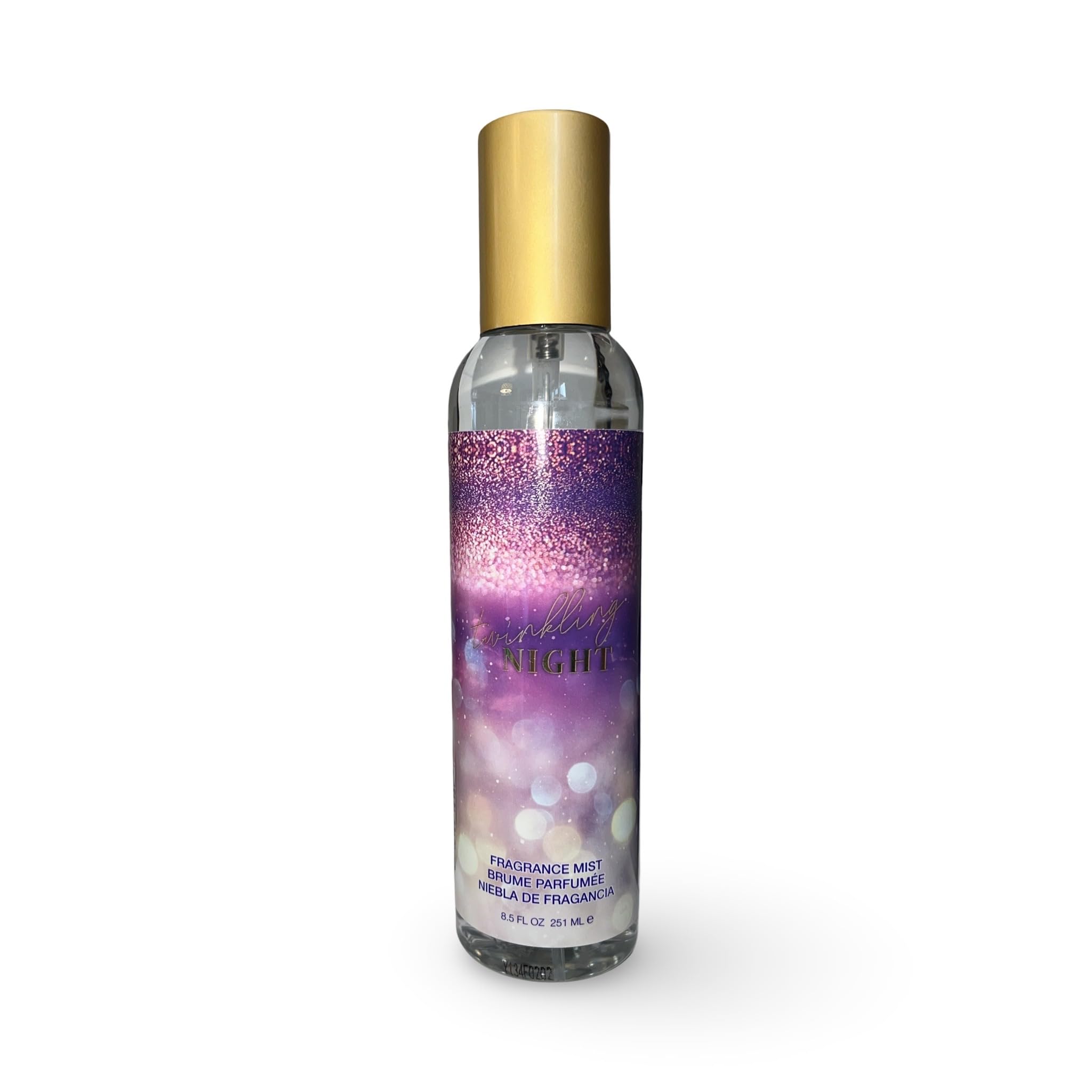Twinkling Night Fragrance Mist, 8.5 Fl Oz, Tangerine and Sandalwood Scent
