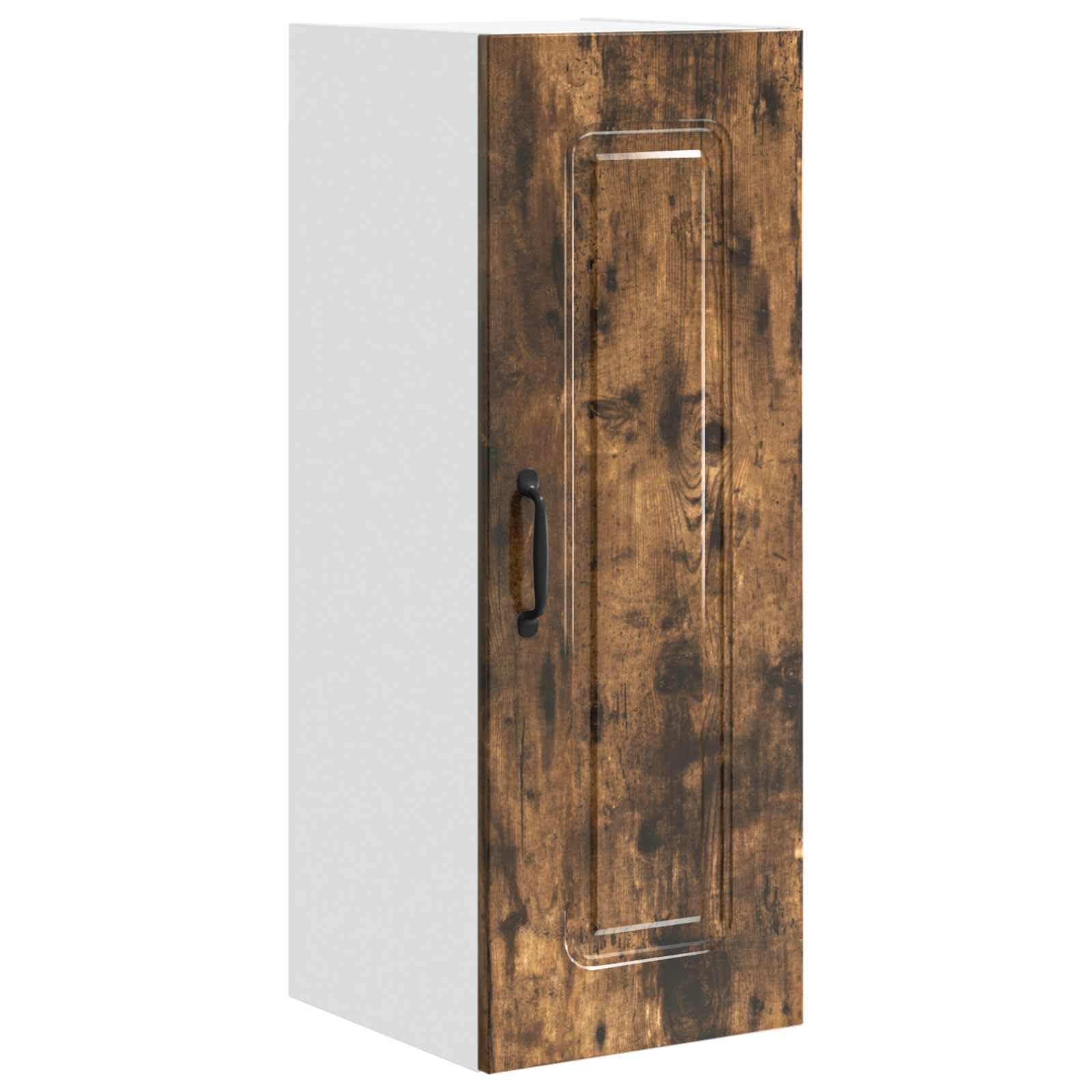 Kalmar Küchenschrank Geräucherte Eiche, 30x31x80 cm, Moderner Aufbewahrungsschrank, Eleganter Vorratsschrank, Praktischer Schrank für Kochutensilien, Vielseitiges Küchenregal