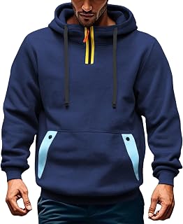 Mens Quarter Zip Cargo Hooded Sweatshirt Utility Long Sleeve Hoodie Lightweight Solid Outdoor Tactical Sport Pullover