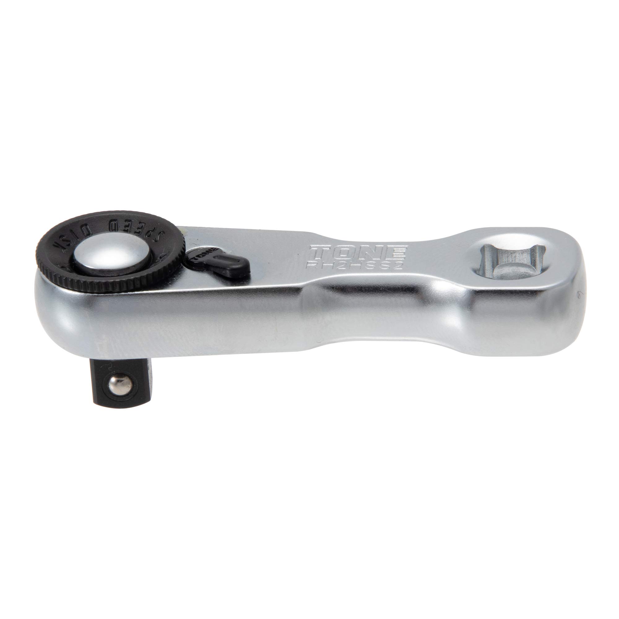TONE Stubby Ratchet Handle (Hold Type) RH2HSS2 Drive Angle 6.35mm (1/4") NEW - Picture 2 of 7