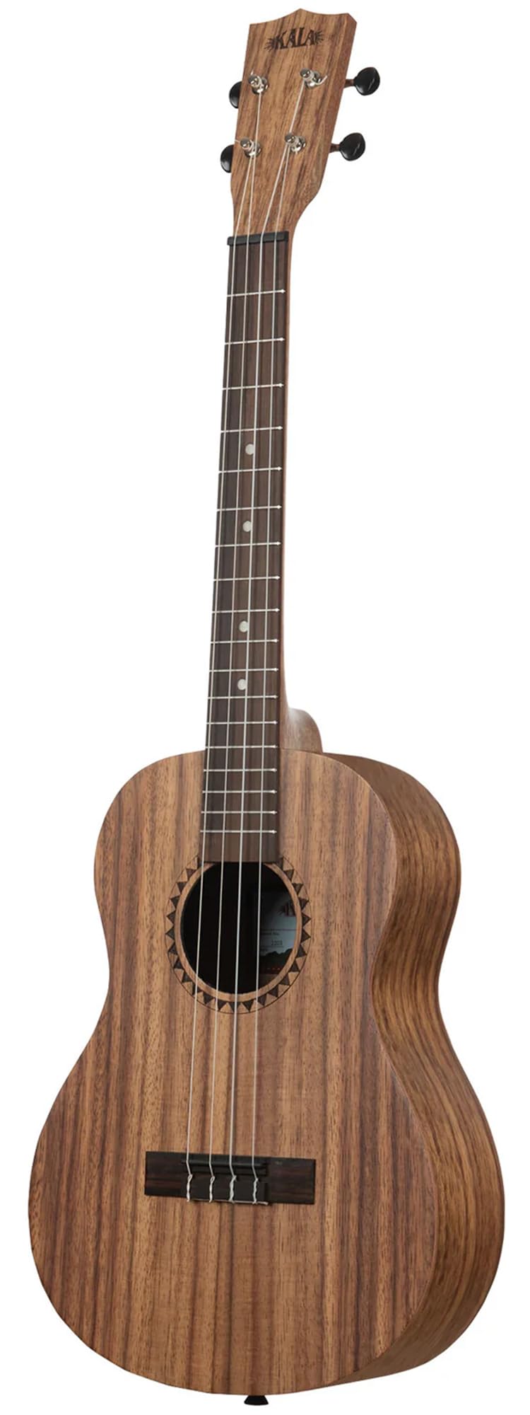 Kala Brand Music Co. Collezione Teak, ukulele a 4 corde, naturale, baritono (KA B)