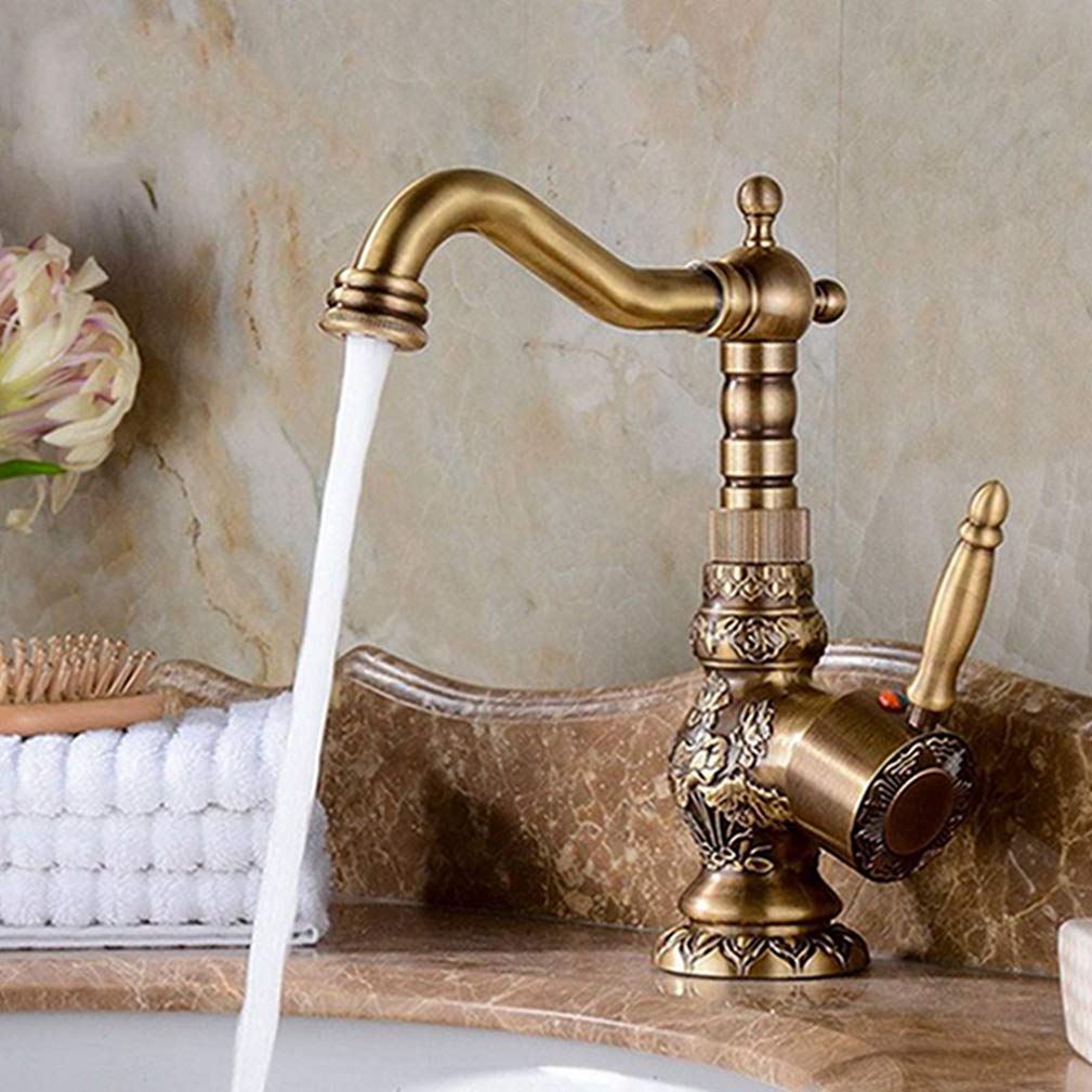 Robinet de lavabo de style européen pour rénover une salle de bain